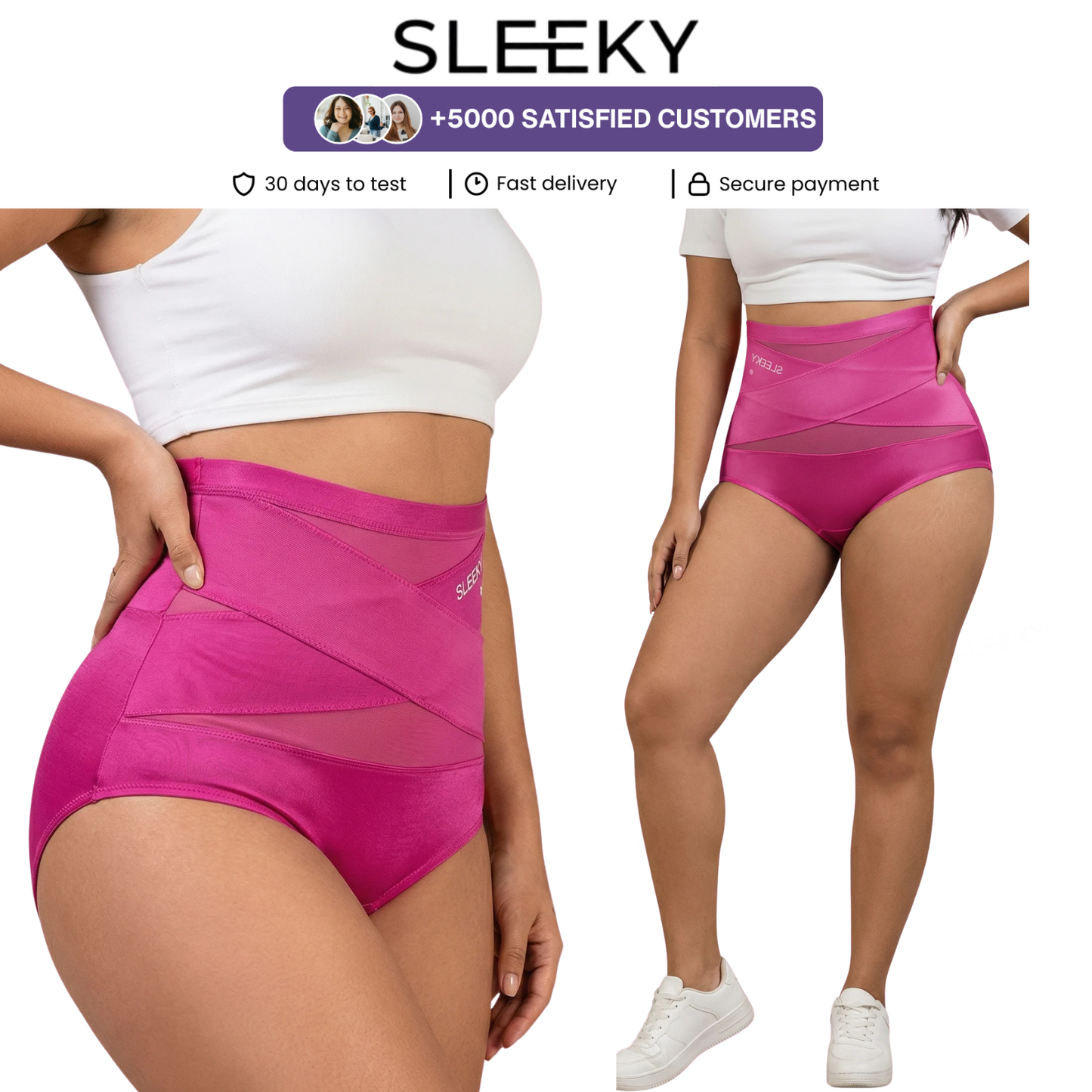 Sleeky™ ||| High-Waist Tummy Control Brief
